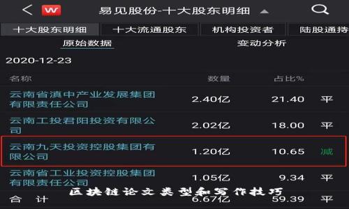 区块链论文类型和写作技巧