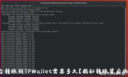   
从平台转账到TPWallet需要多久？揭秘转账背后的奥秘！
