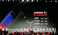 如果tpwallet私钥泄漏了，应该如何处理？