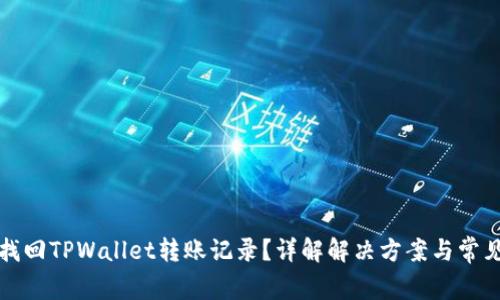 如何找回TPWallet转账记录?详解解决方案与常见问题