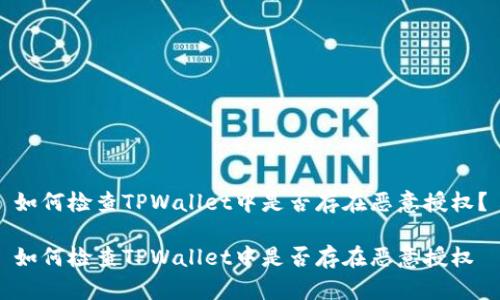 如何检查TPWallet中是否存在恶意授权？

如何检查TPWallet中是否存在恶意授权