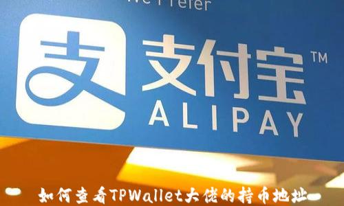 
如何查看TPWallet大佬的持币地址