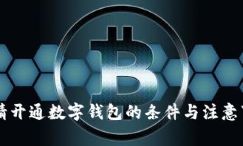 申请开通数字钱包的条件与注意事项