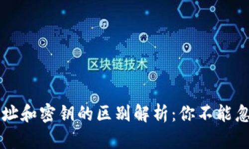 区块链钱包地址和密钥的区别解析:你不能忽视的安全知识